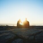 Photo Couple talking